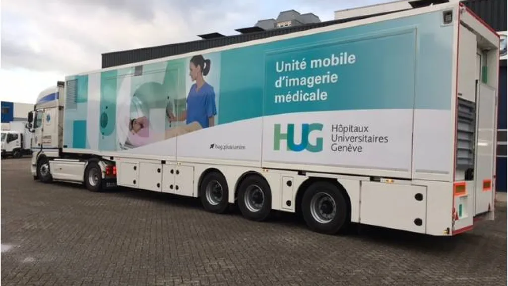 Unité mobile d'imagerie médicale - HUG