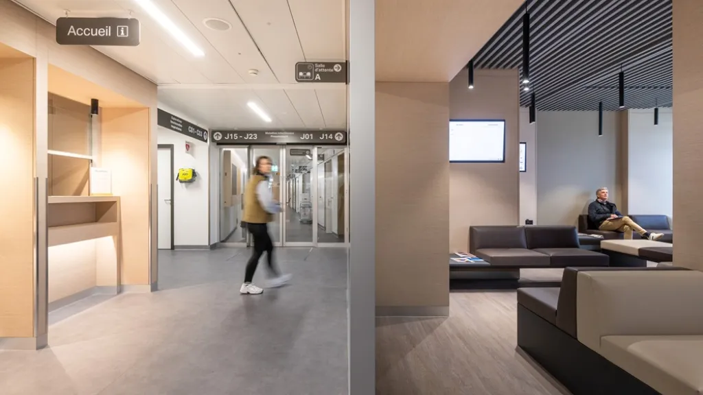 Accueil mutualisé et nouvelle salle d'attente