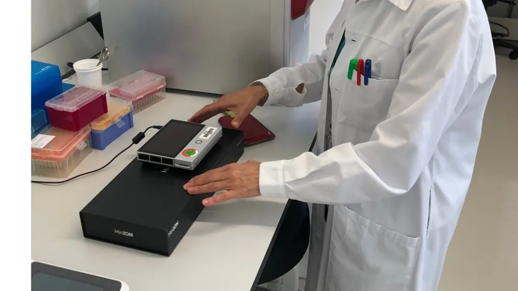 Monkeypox : MinION, Nucleic acid sequencing system that provides real-time results
