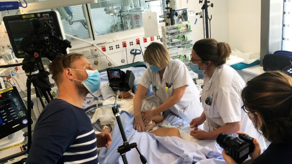 Préparation d'un tutoriel avec capsule vidéo sur l’usage du cathéter veineux central -imad - HUG