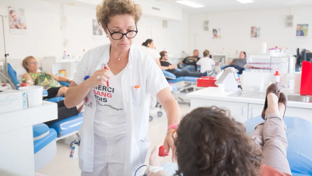 Don du sang © 2017 Louis Brisset / HUG