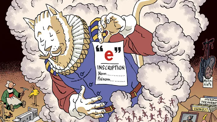 Affiche de la Course de l'Escalade