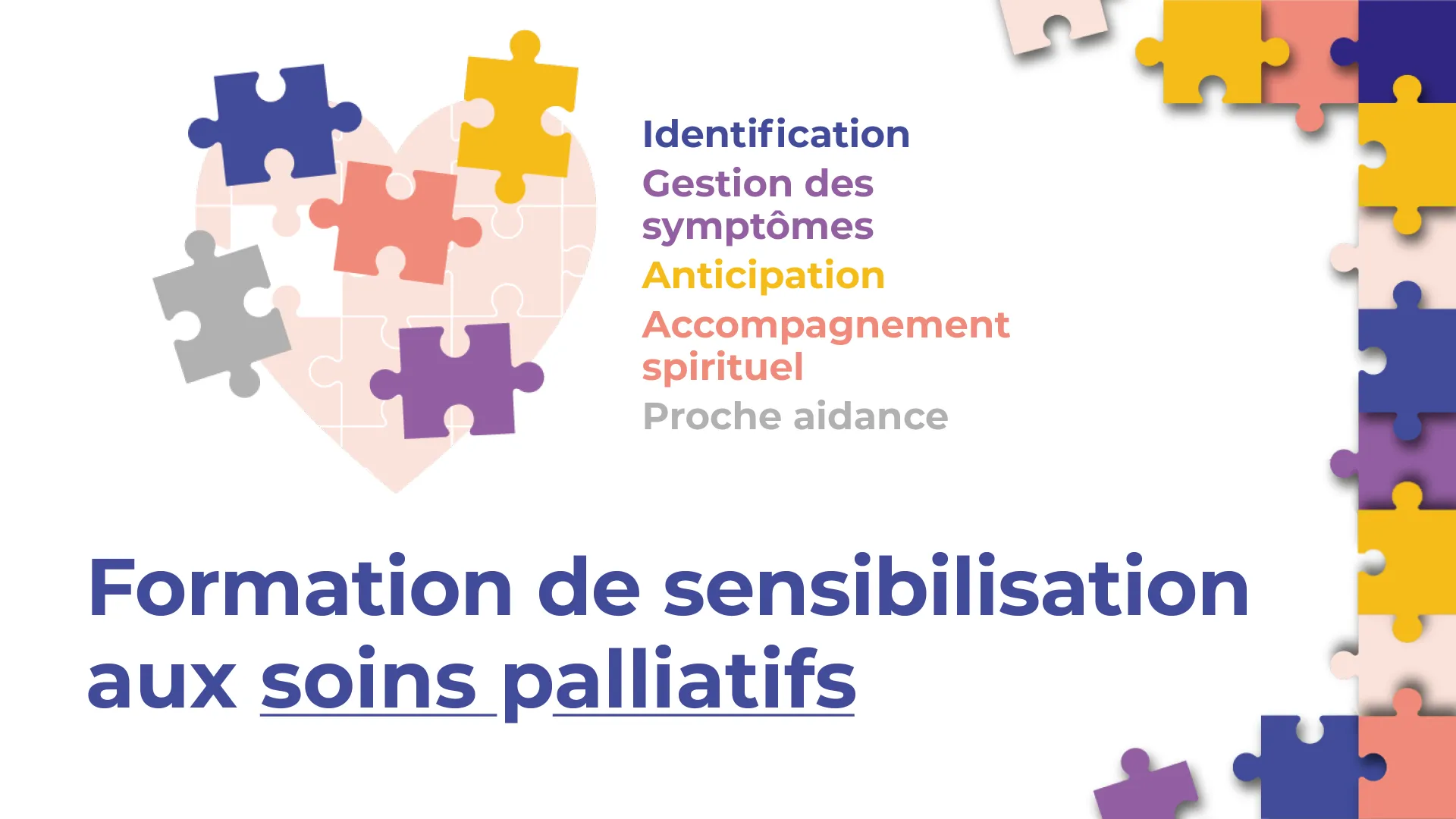 Formation sensibilisation soins pall