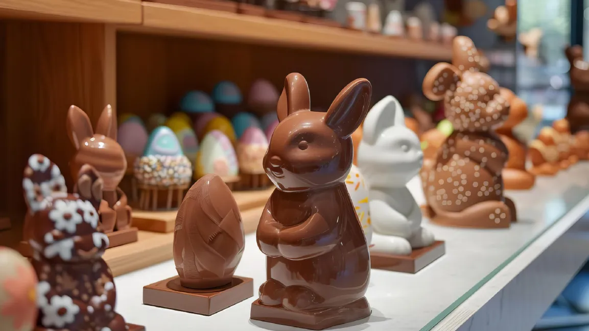 Lapin en chocolat