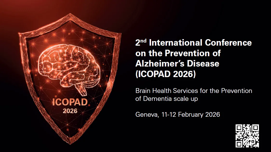 2ème Conférence internationale sur la prévention de la maladie d'Alzheimer (ICOPAD 2026)