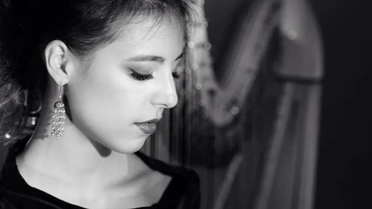 Margot Plantevin, harpiste