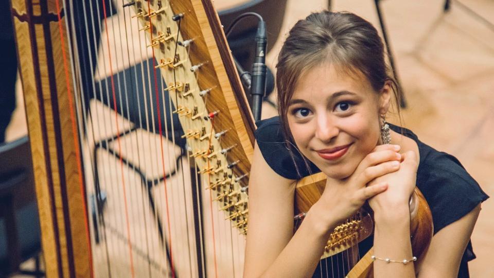 Margot Plantevin, harpiste