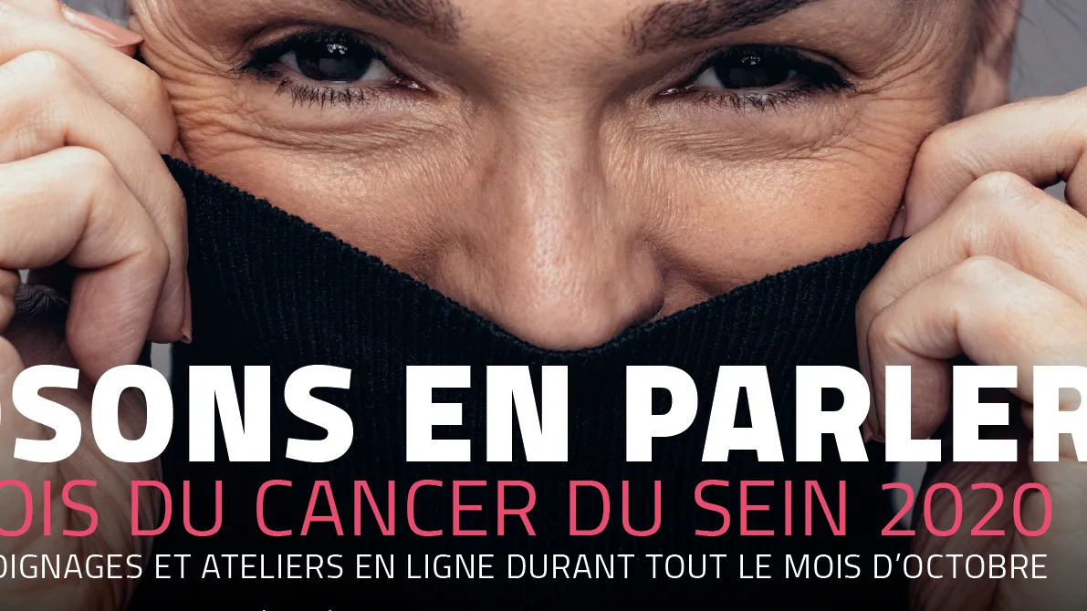 Mois du cancer du sein 2020 - osons en parler