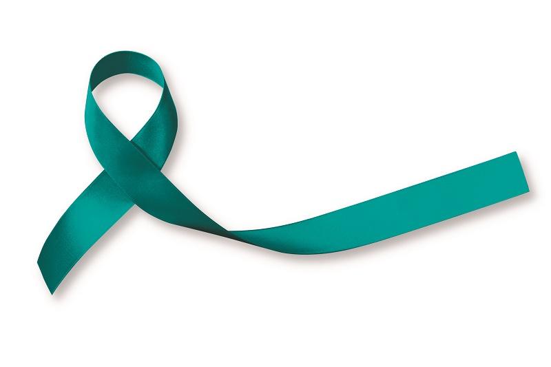Ruban vert : symbole du cancer de l'ovaire