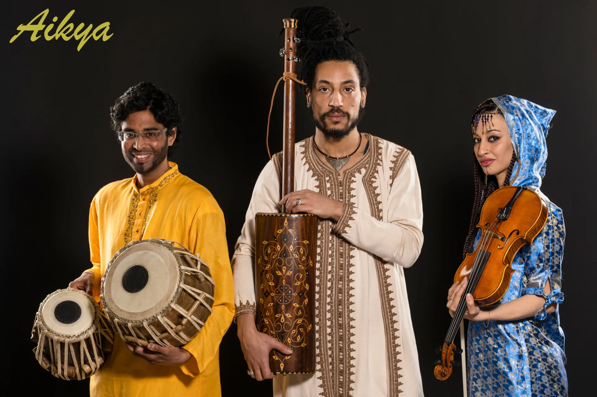 Le groupe de musique Aikya