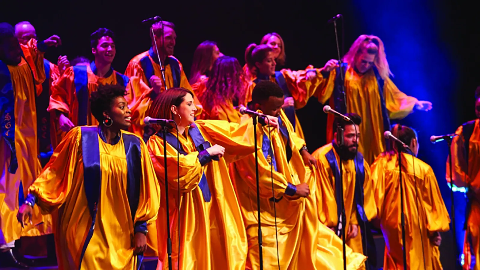 Le Sova gospel choir aux HUG à Genève