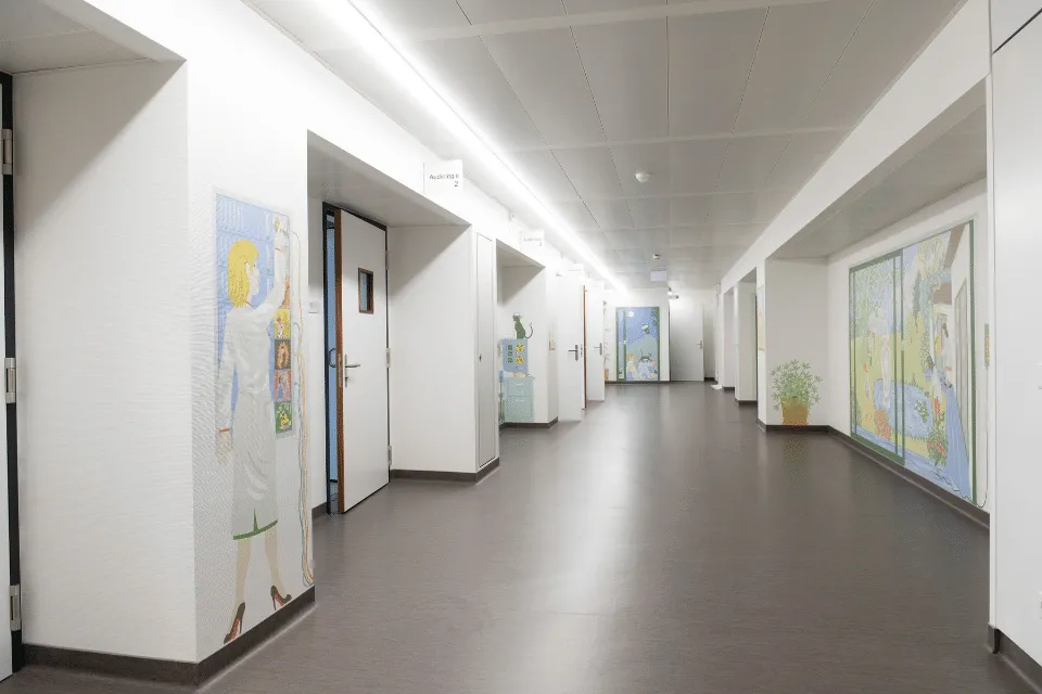 Nouveau laboratoire d'audiologie et de vestibulométrie avec ses​  6 nouvelles salles dédiées à l'audition et à l'équilibre. 