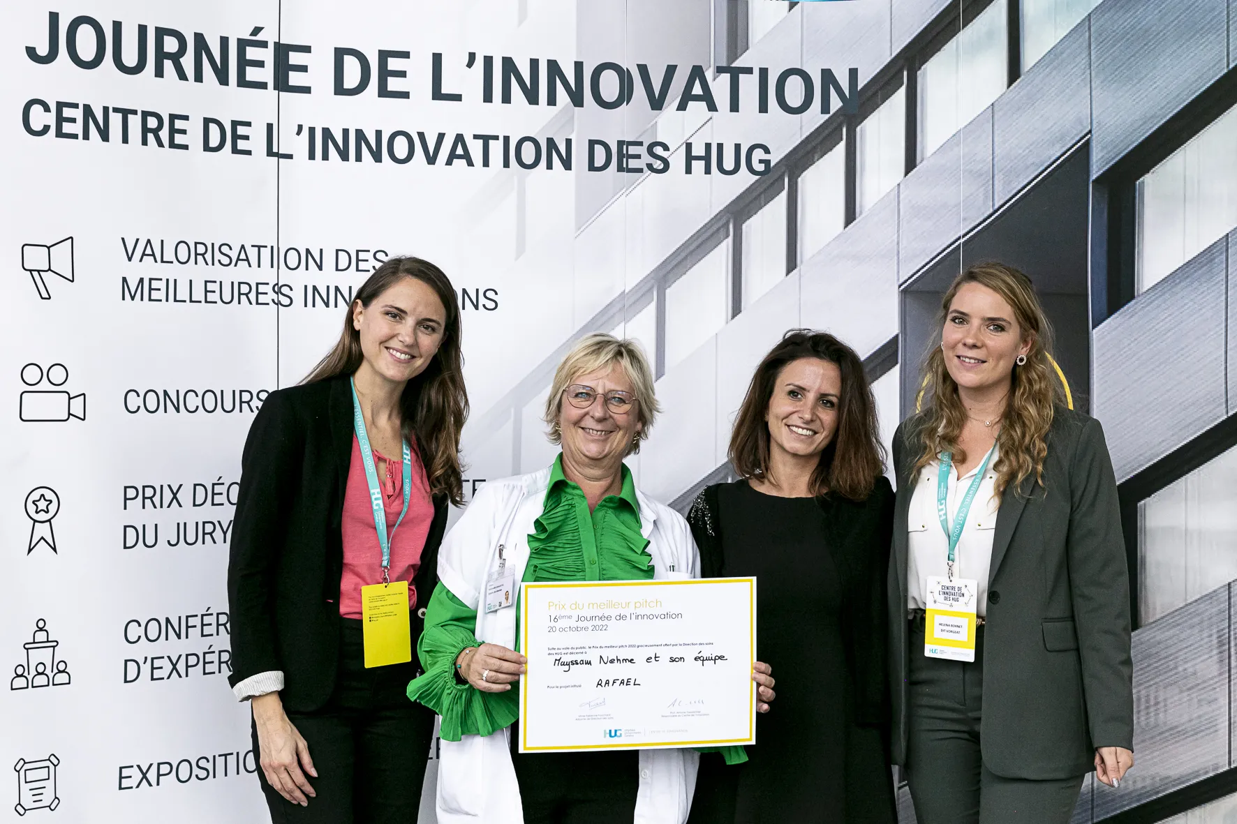 Prix du meilleur pitch : RAFAEL