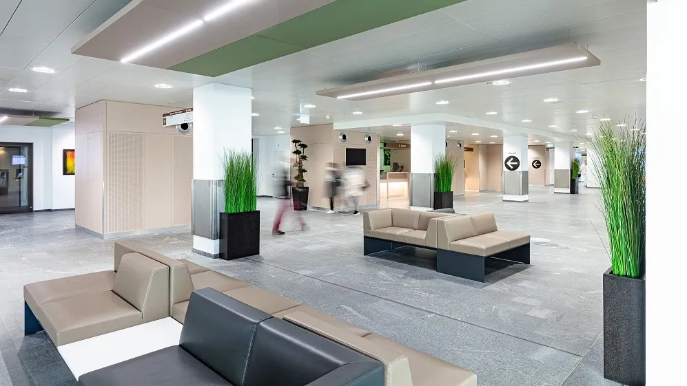 Nouvel accueil de l'hôpital