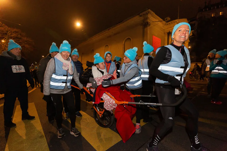 Le Programme handicap à la Course de l'Escalade 2022