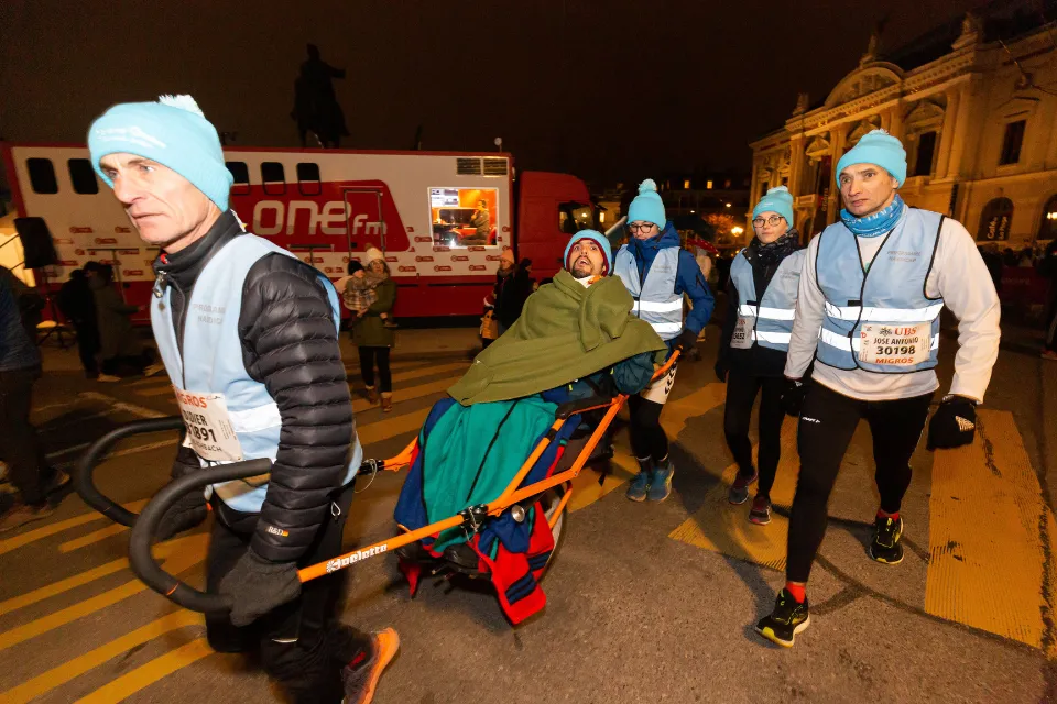 Le Programme handicap à la Course de l'Escalade 2022