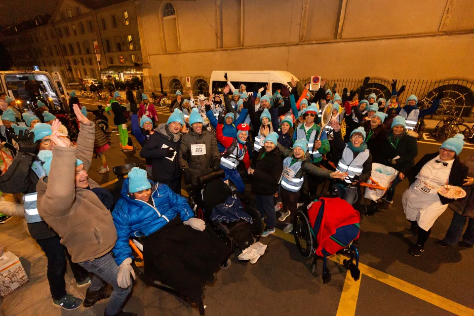 Le Programme handicap à la Course de l'Escalade 2022