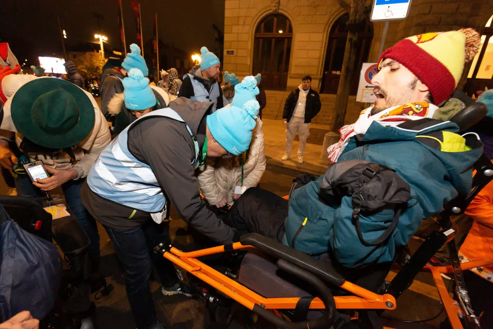 Le Programme handicap à la Course de l'Escalade 2022