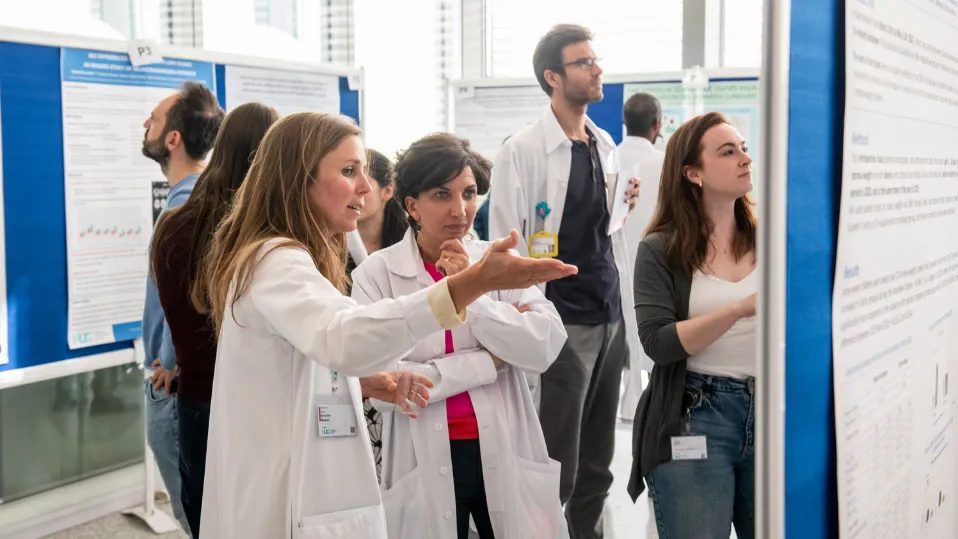 Poster à la Journée de la recherche clinique 2023