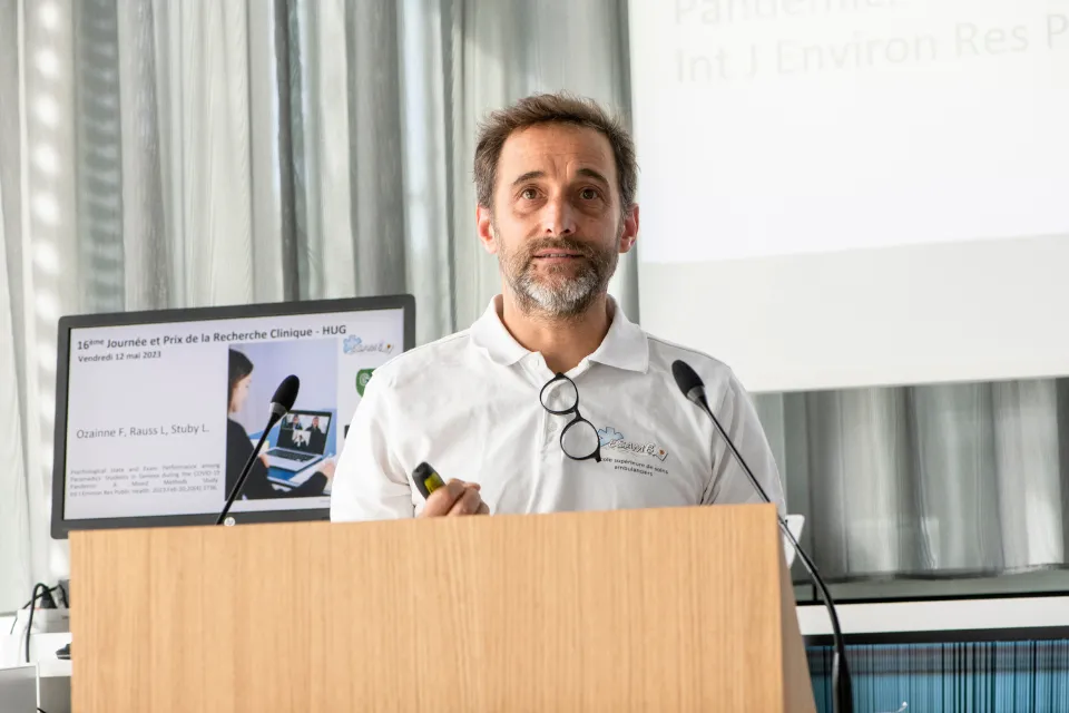 Florian Ozainne, Ecole supérieure de soins hospitaliers