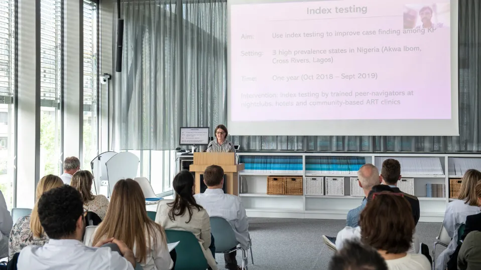 Présentation à la Journée de la recherche clinique 2023