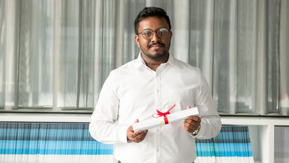 Abiram Sandralegar, prix du meilleur poster 2023