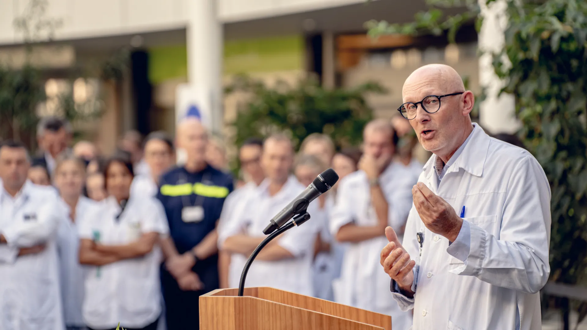 Le Pr Thibaut Desmettre, nouveau chef du Service des urgences