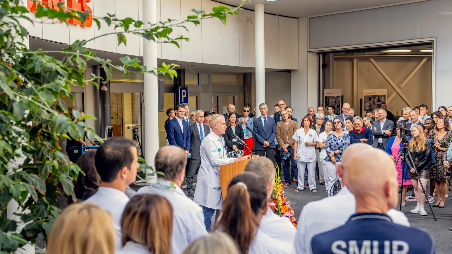 Dr Hervé Spechbach, médecin adjoint responsable de l'Unité d'urgences ambulatoires