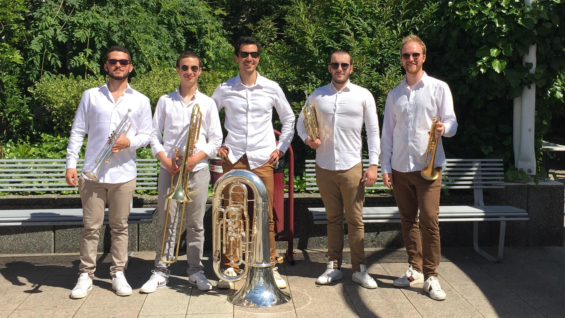 Elephantxi Brass quintet