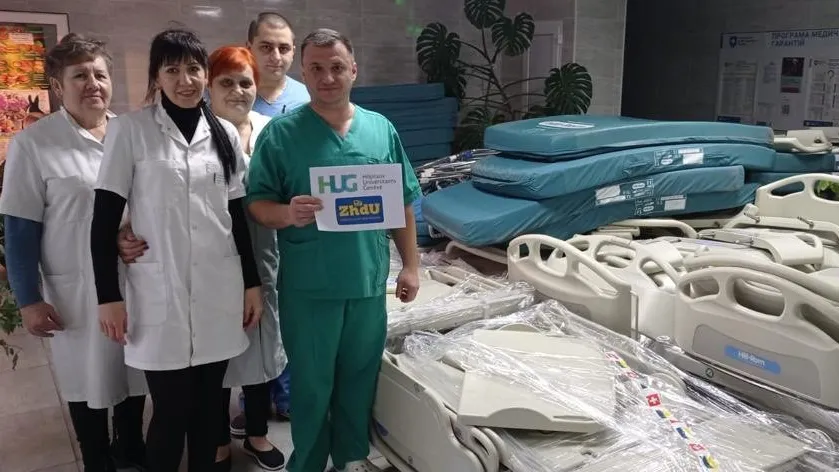 Réception lits Ukraine