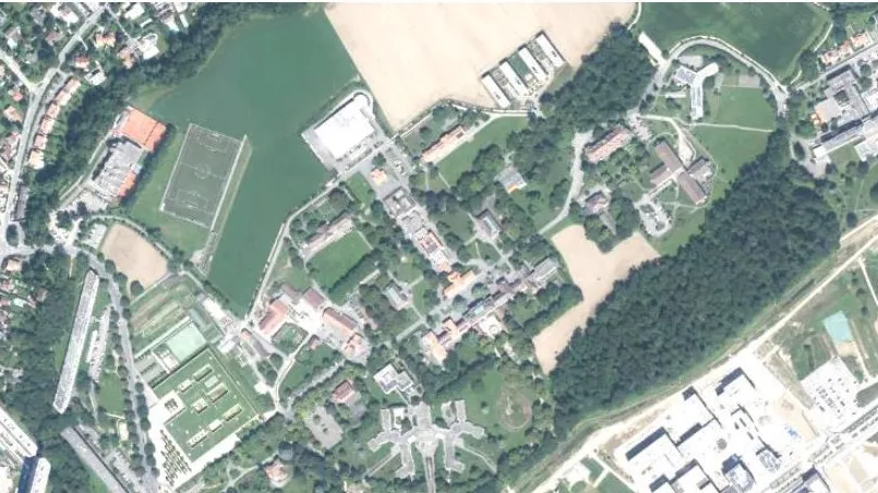 Plan du domaine de Belle-Idée