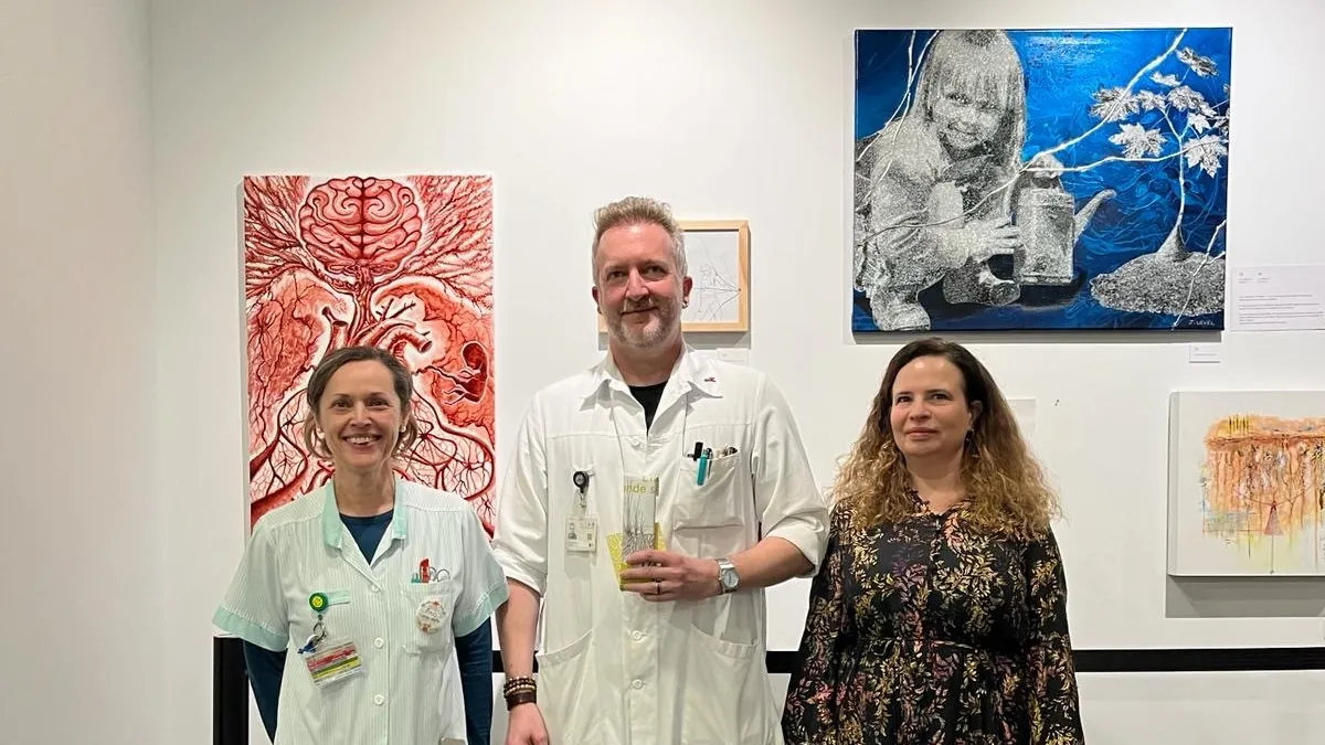 Remises des prix expo collective HUG