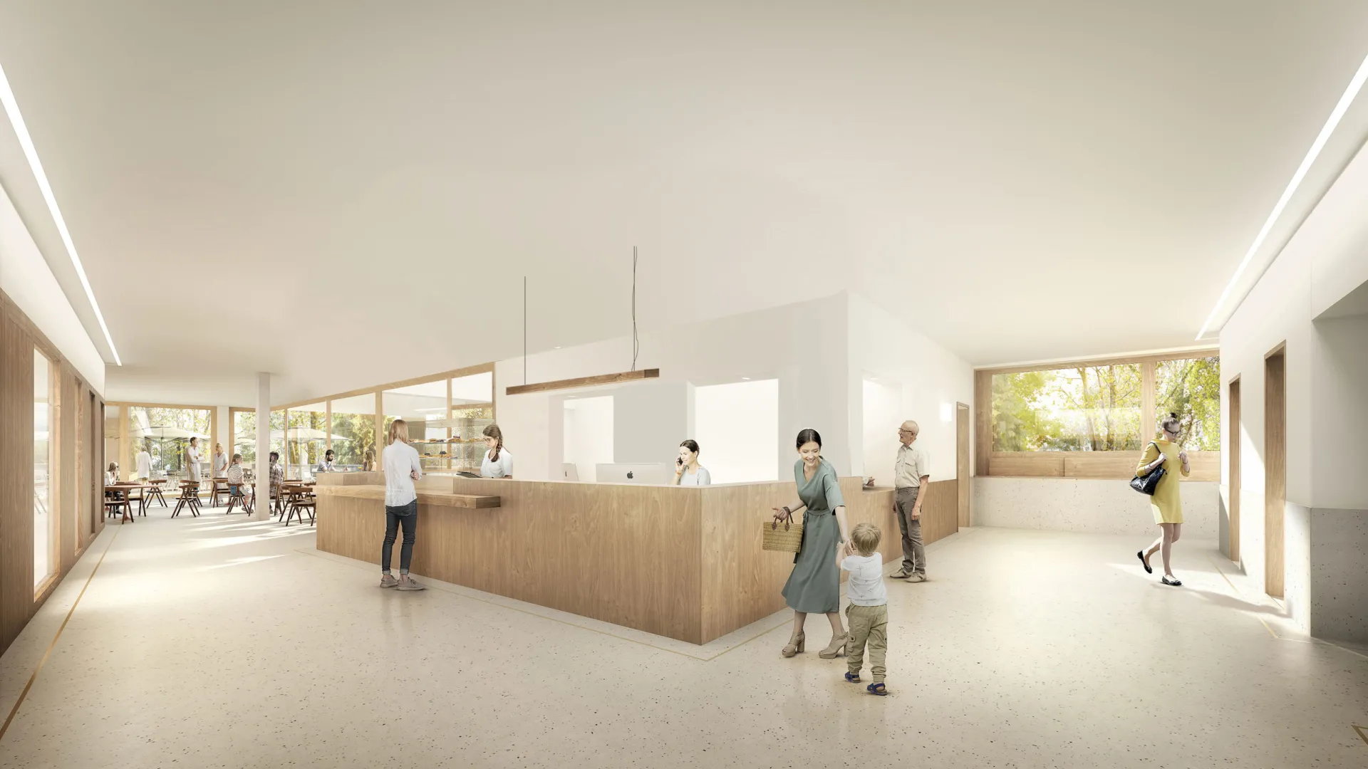 Accueil du centre de chirurgie ambulatoire