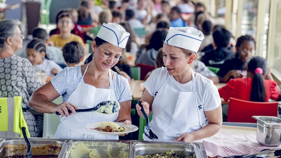 Accueil des élèves du quartier