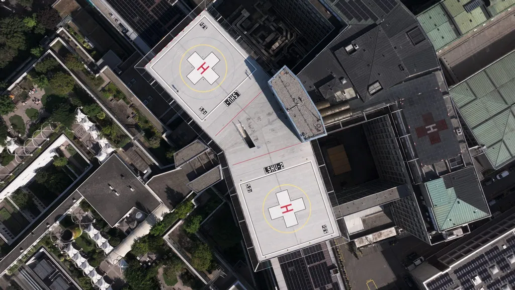 Hélistation - drone