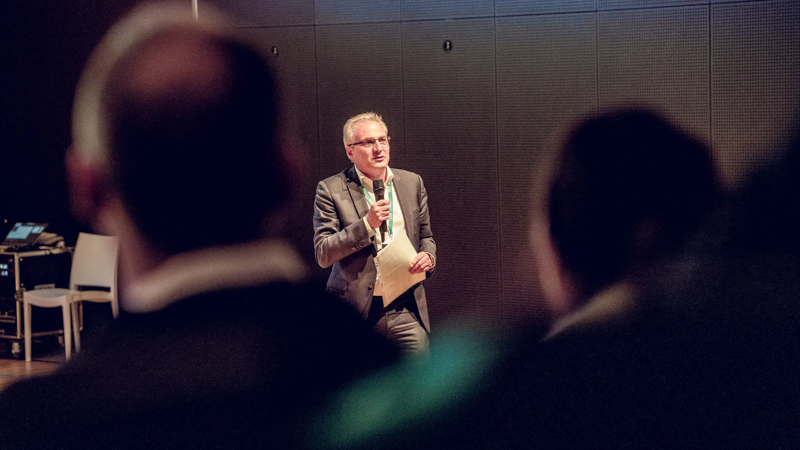 Le Pr Guy Haller, médecin-chef du Service qualité des soins