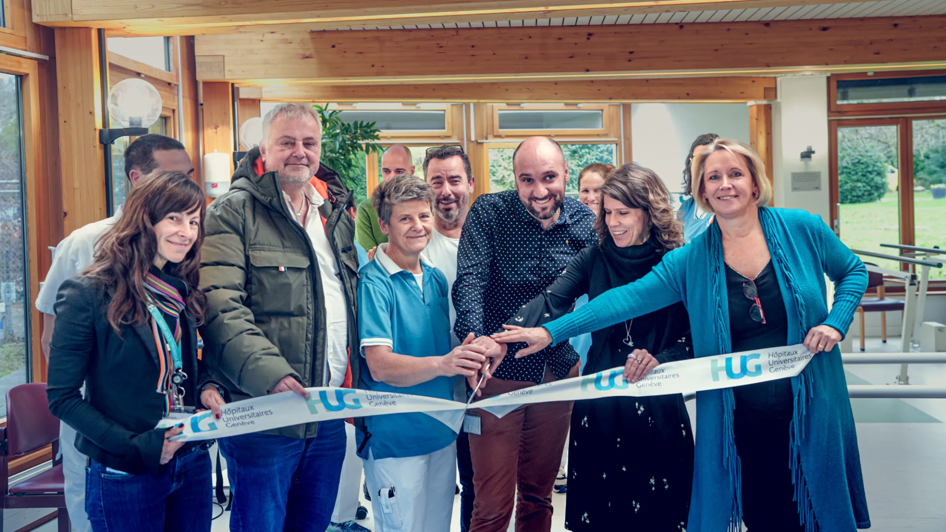 Inauguration salle physio JM