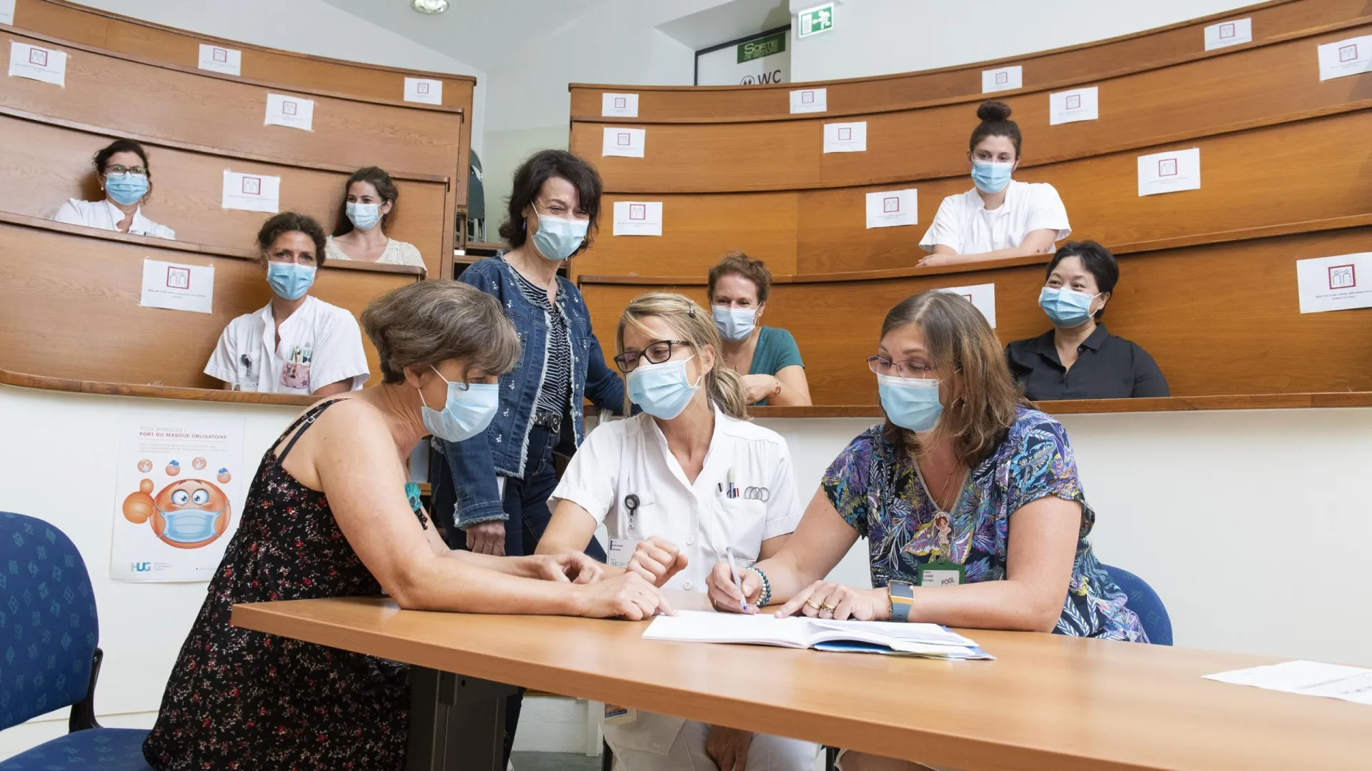 Pool du personnel soignant