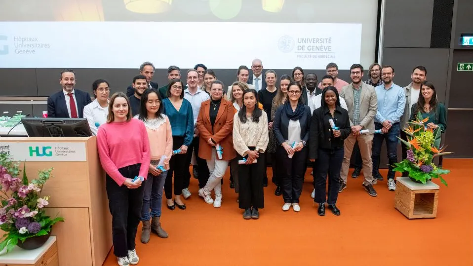 Cérémonie étapes professionnelles en médecine