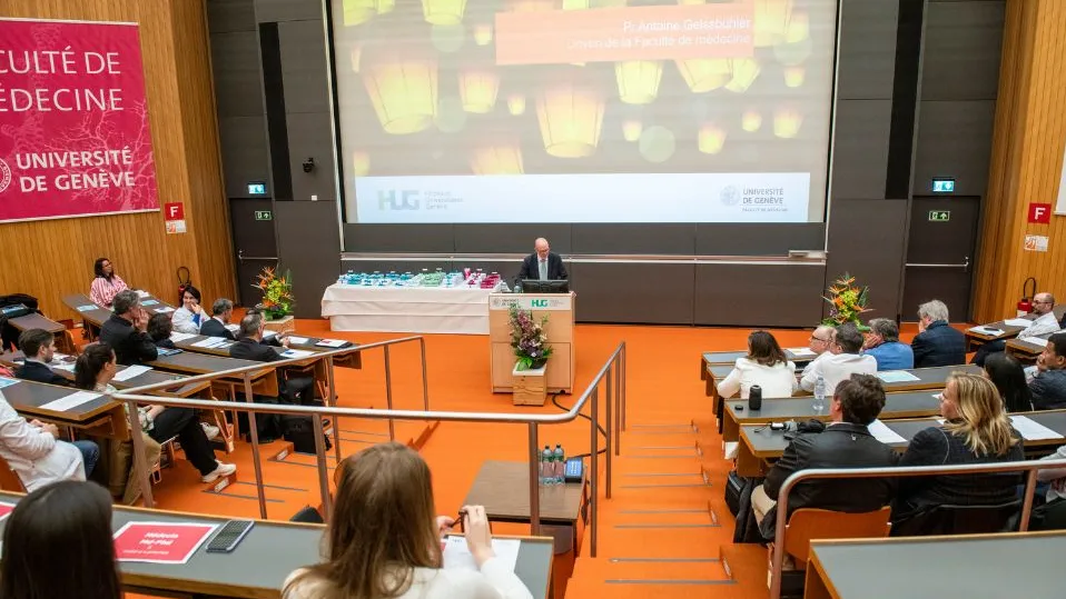 Cérémonie étapes professionnelles en médecine