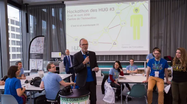 Hackathon des HUG 3 2018