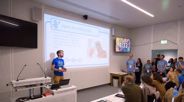 Hackathon des HUG 3 2018