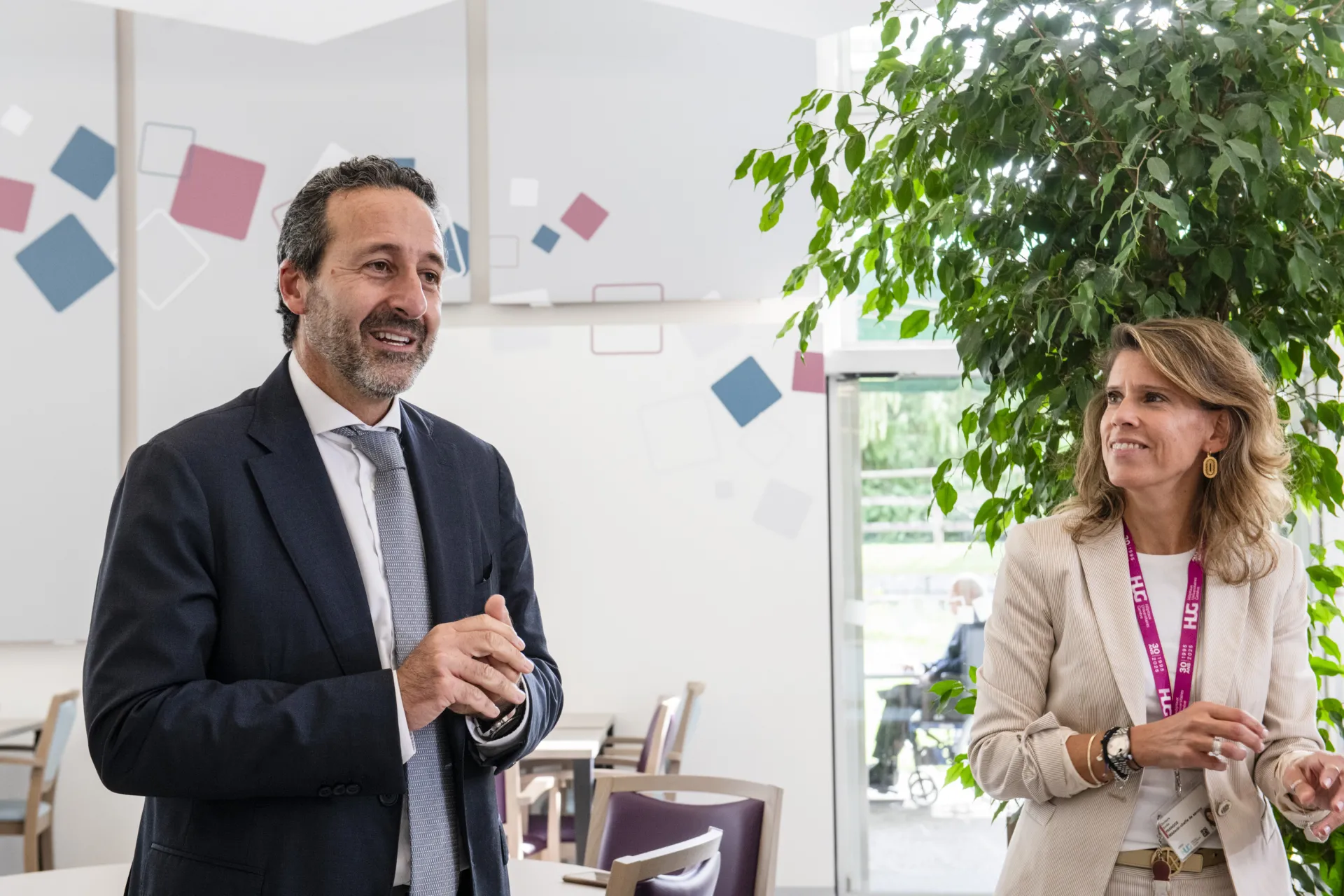 Inauguration en présence de Robert Mardini