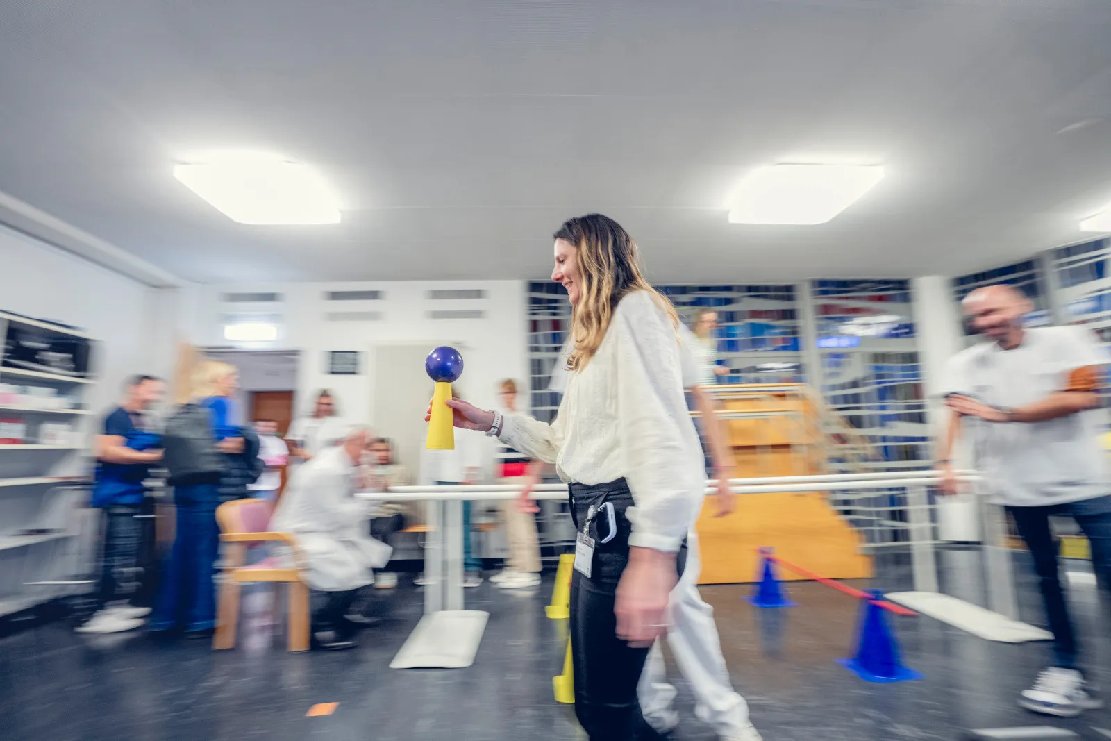 Un parcours d'agilité 