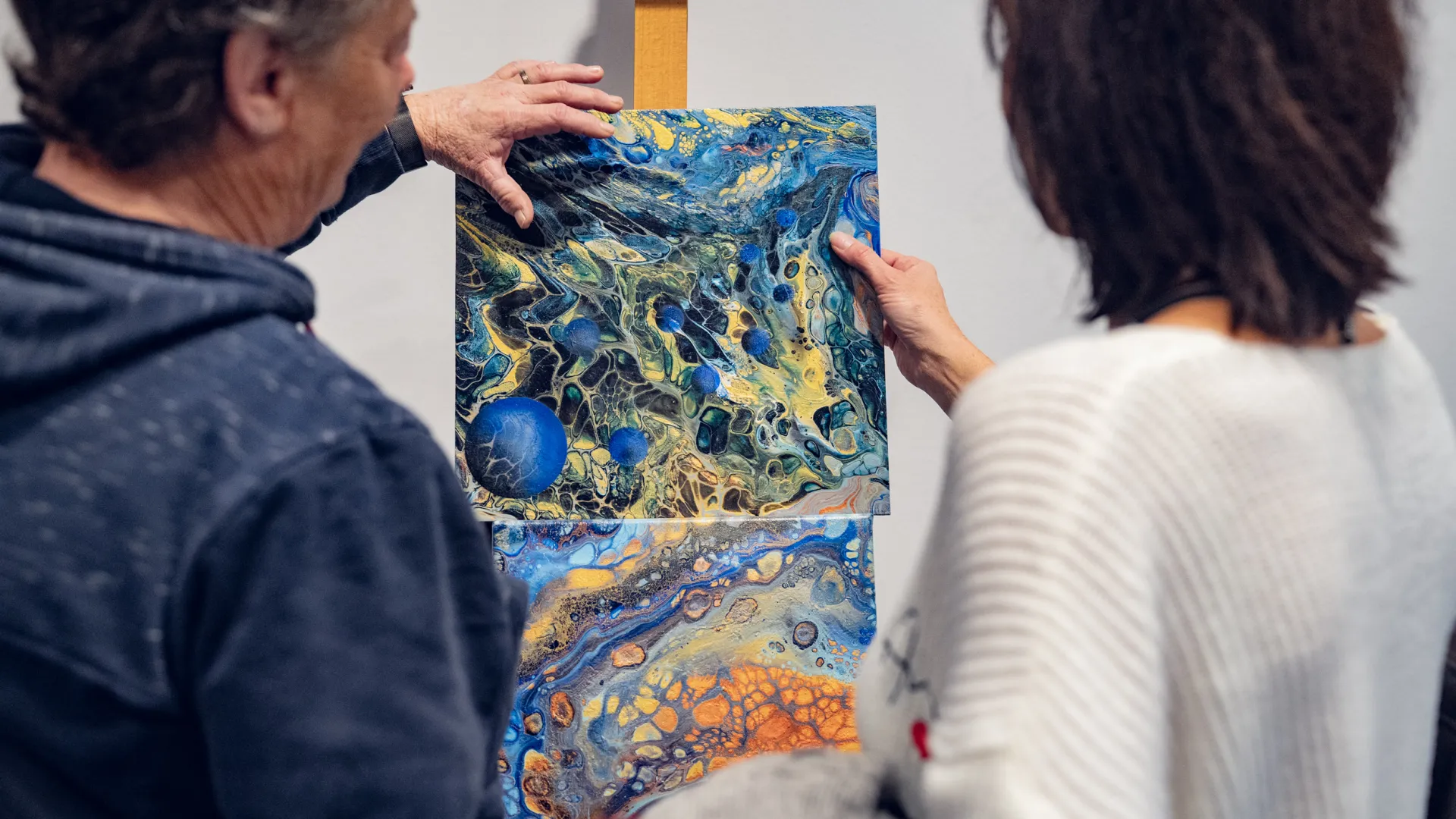 "Le PEPS m'a sauvé", exposition des oeuvres d'une patiente