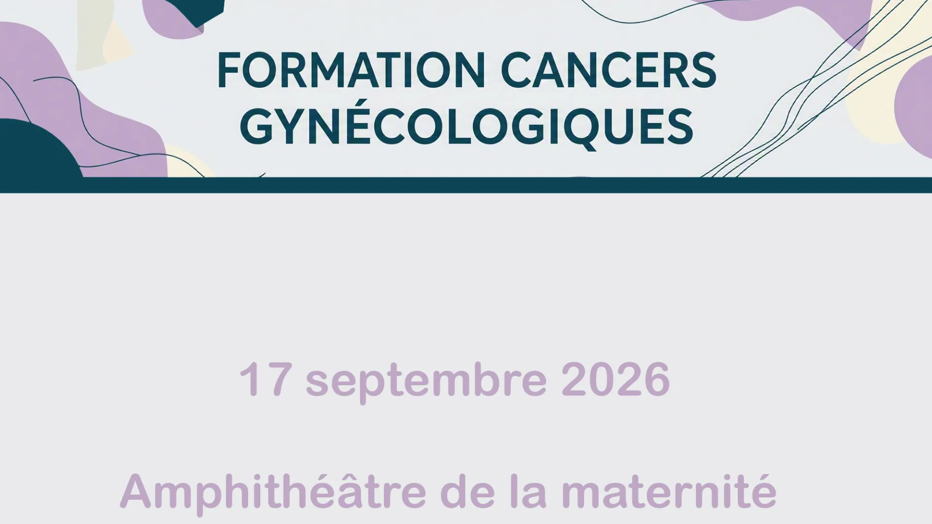 cancers gynecologiques