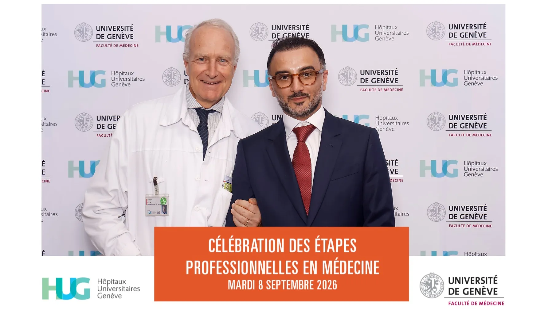 Photobooth Cérémonie étapes pro médecine 2026