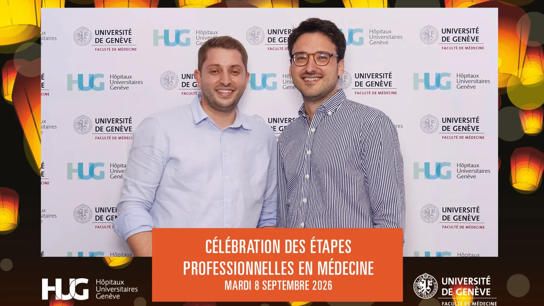 Photobooth Cérémonie étapes pro médecine 2026