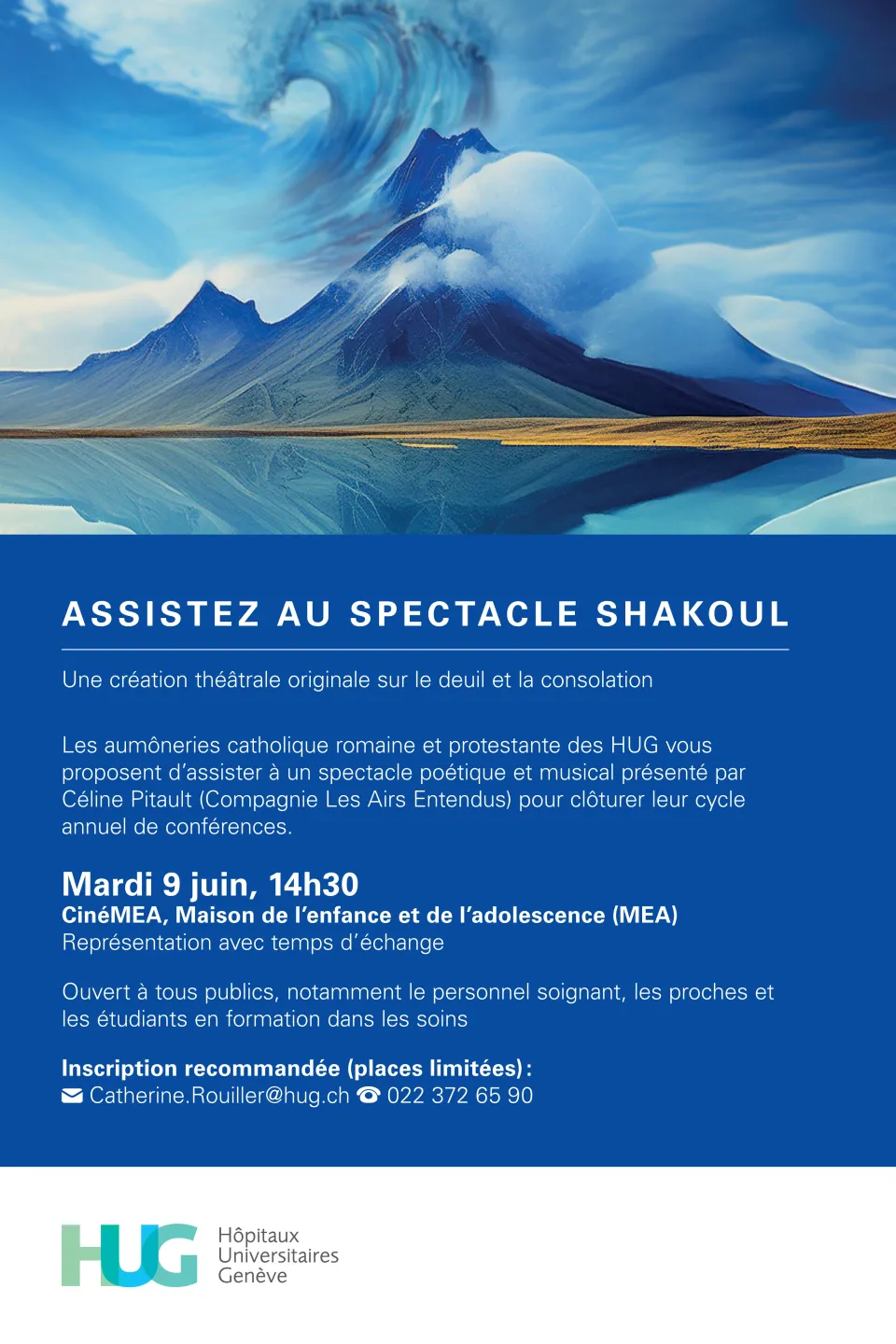 Spectacle Shakoul sur le deuil et la consolation