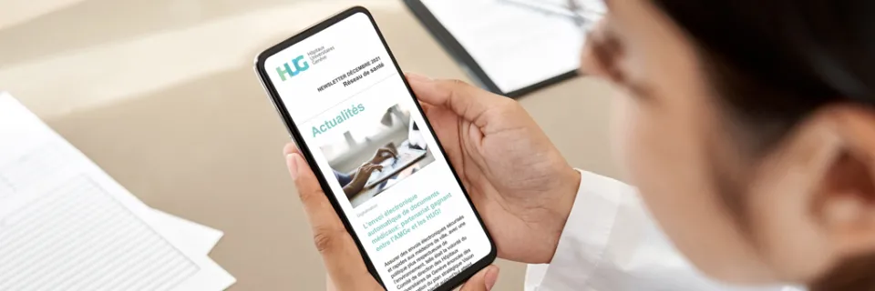 newsletter réseau santé